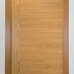 Kit Puerta L11 Roble Barnizado poro cerrado (Sobremarco y guarnición en madera maciza)